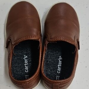 Carter's Brown Slip-On Shoes